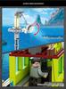 Children's Educational Dinosaur Escape Ship Toy - Carcharodontosaurus Building Blocks Gift for Boys