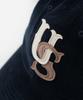 FRIZMWORKS Corduroy Us Logo Ball Cap _ Navy