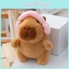 Toy Capybara Plush Keychain Backpack Charm Stress Relief Gift For Teens Kids