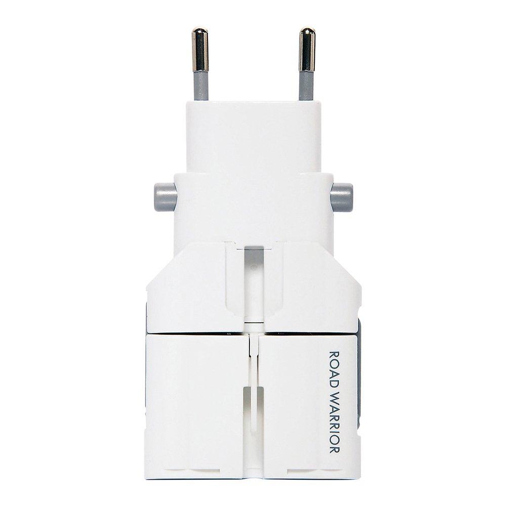 

Sanwa Supply International Power Conversion Adapter, Compatible with 9 Power Sources Worldwide, White, TR-AD1W
