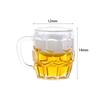 Decoration Miniature Decoration Mini Lemon Cup Drinks  Dollhouse Miniature Beer Cup Miniature Scene Model Mini Beer Mug