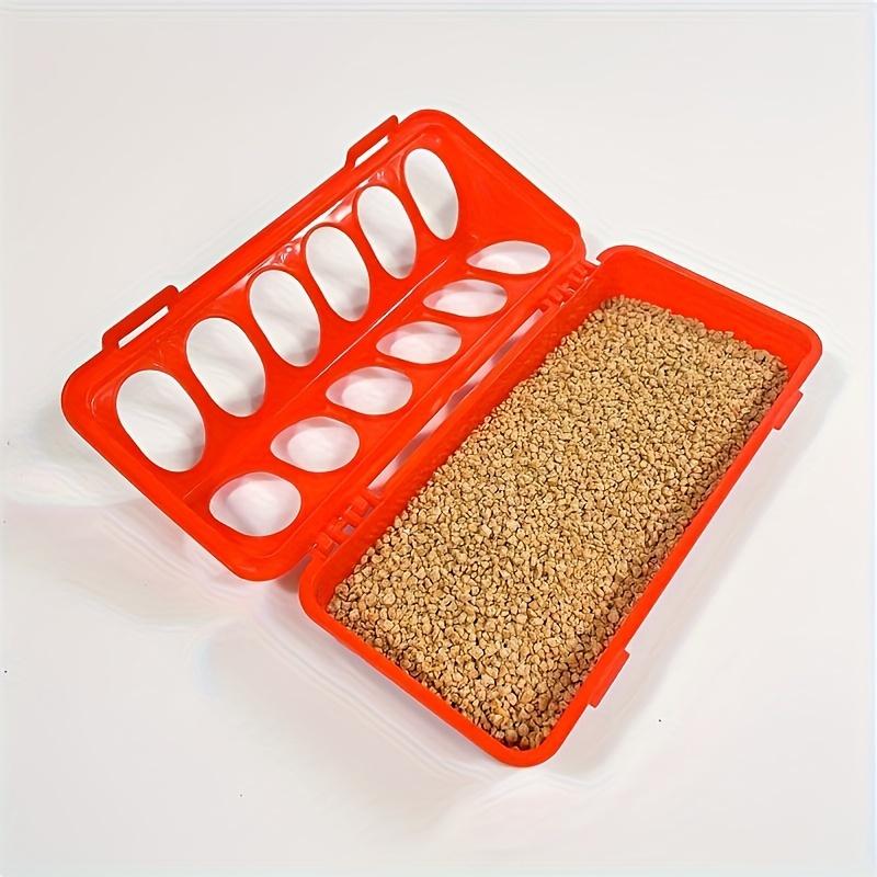 Feeding Equipment for Pet Birds Including A Waterer and Trough for Pigeons, Parrots, Chickens, Chicks, and Ducks, Sold As A Single Piece