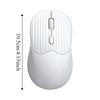 TYPE-C Charging Dual Mode Mouse Sensitive Silent Wireless Mute Mouse 2.4G Bluetooth Lightweight Rechargeable Computer Mouse