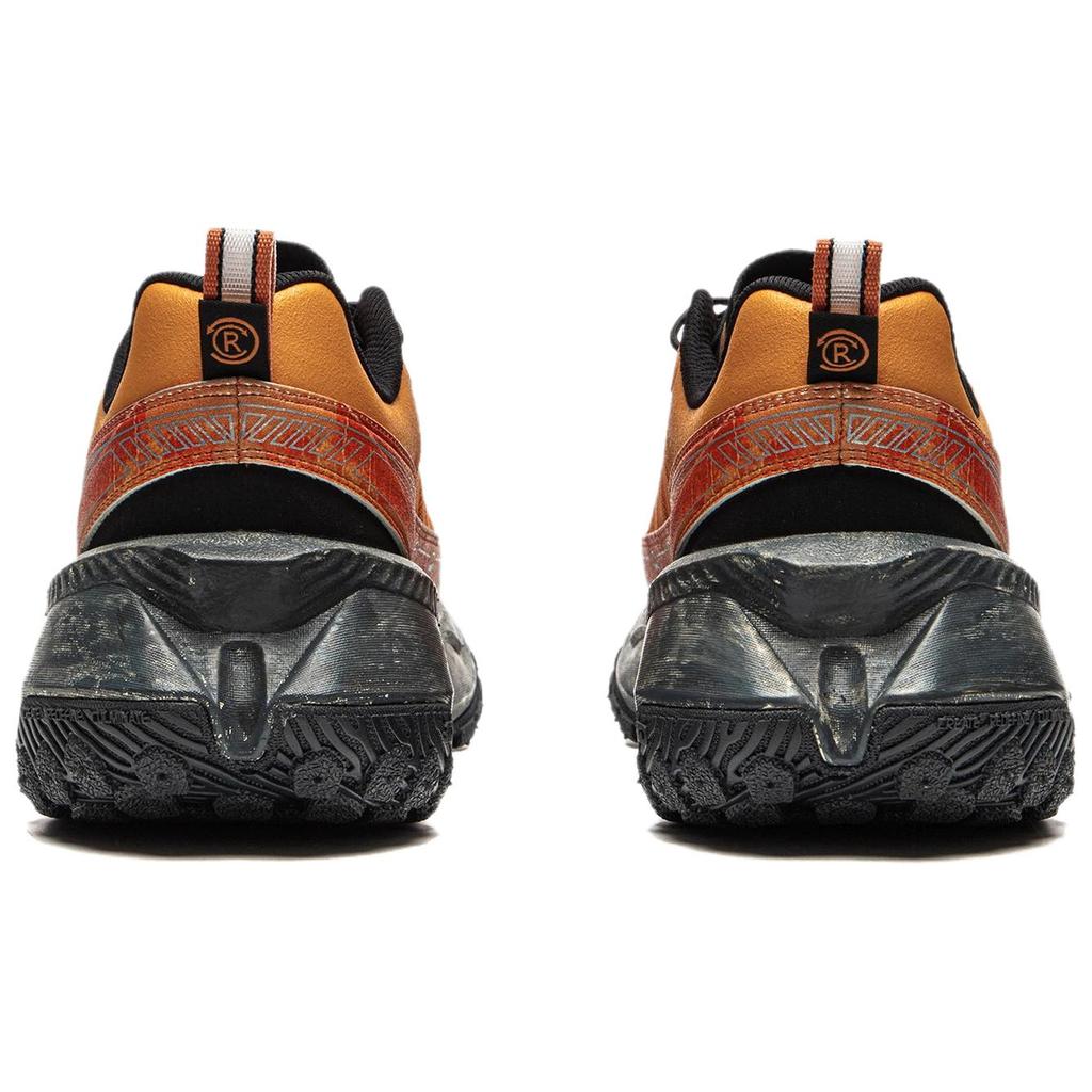Li Ning Youxia CRC Trend Sports Low-Top Casual Shoes Unisex Casual Shoes Malt-Orange AZGU083-3