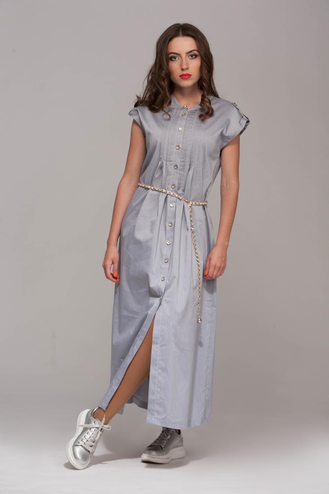 Robe chemise longue
