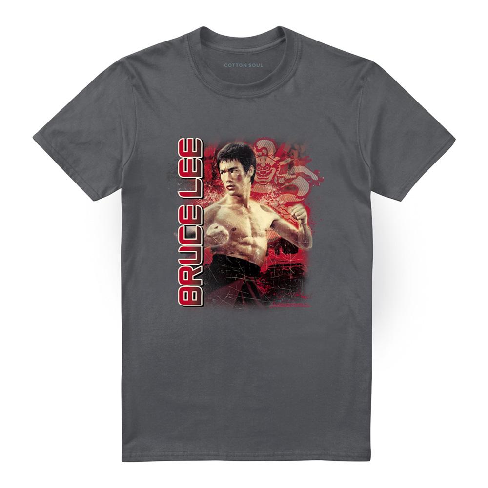 Bruce Lee Unisex Adult Fury T-Shirt