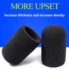 5Pcs Windscreen Microphone Sponge Windproof Mic Cover Foam Filter For Audio At2020 Atr2500 At2035 Recorder Windshield Pops