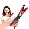 Double Sided Straightening Brush Clamp Hair Brush V-Shape Hair Styling Comb Hairdressing Tool for Home Barber Shop