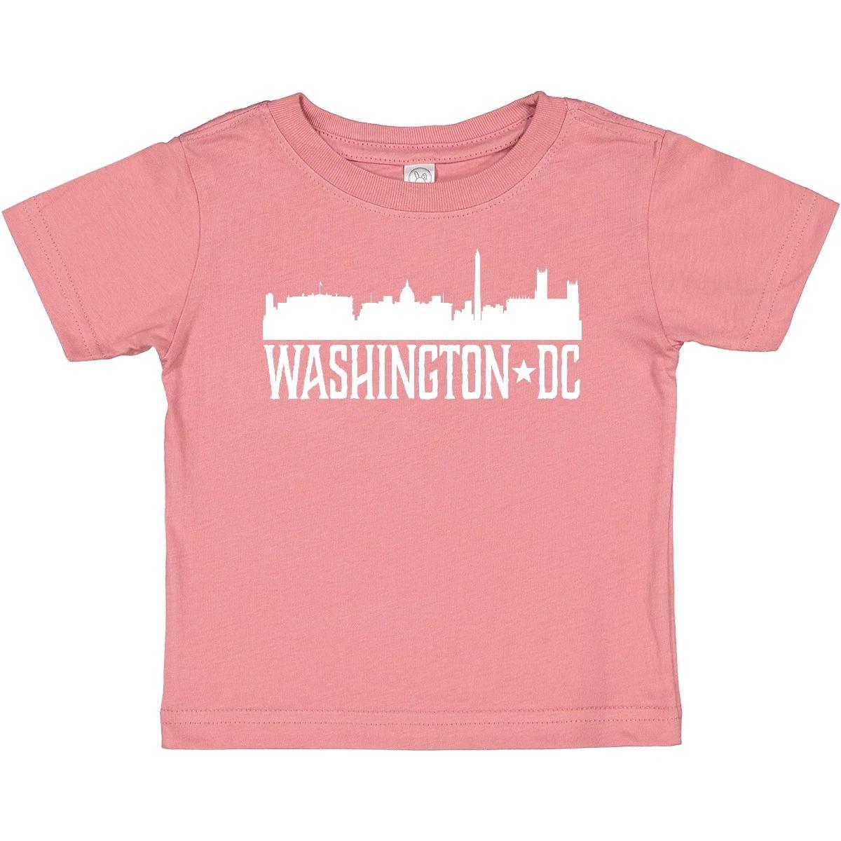 Inktastic Washington DC Skyline Cities Baby T-Shirt City Silhouette Travel Tees 160