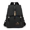 Fashionable Soft Leather Large-capacity Travel Backpack, Dual-purpose Single-shoulder Schoolbag