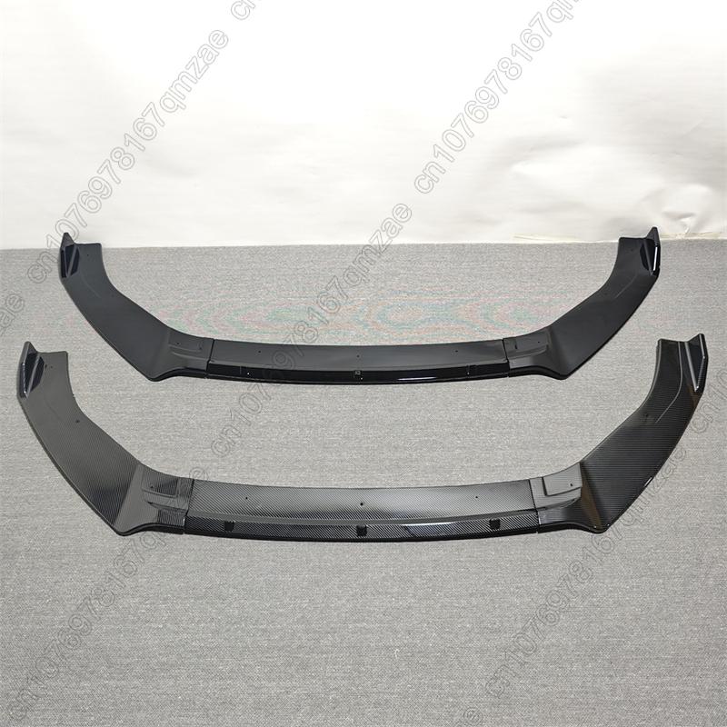 Front Bumper Canard Lip For Golf MK7 MK7.5 GTI GTD GTE R R-Line 2012-2020 Lower Splitter Diffuser Exterior Body Kits