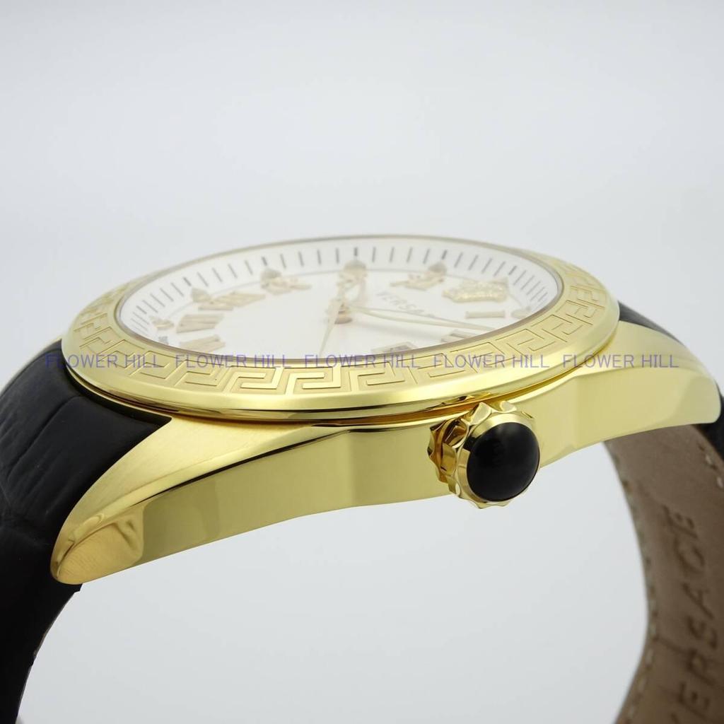 Used Versace Watch Men's Quartz V-SPORT V-Sport 2 VFE130015 White Gold Laser Band