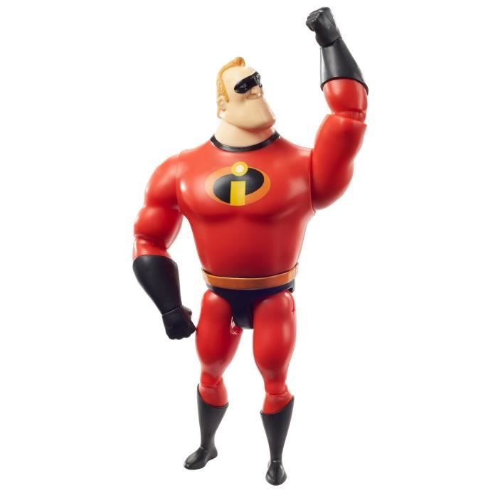 Figurine M. Indestructible - MATTEL - Disney Pixar - Costume emblématique - 12 points d’articulation