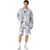 Levis Simple Comfortable Versatile Casual Washed Denim Jacket Men jackets Blue White 0016W-0002