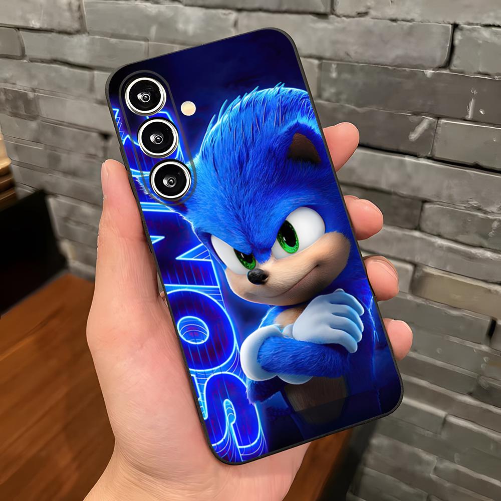 Anime S-Sonic Igel Handyhülle Für Samsung S26 S25 Plus S20 S20 Plus S22 Ultra S23 FE S21 Plus S21 Ultra Weiche Hülle