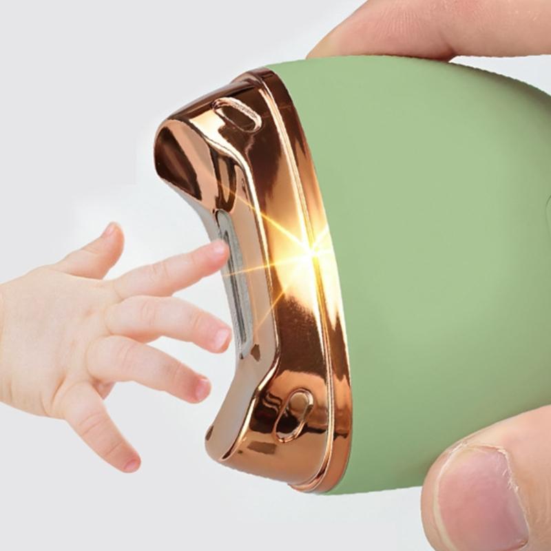 Automatic Motorized Nail Trimmer Precise Clipping Nail Groomer With Skin Protector For Different Age Groups