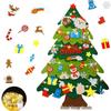 Handmade DIY Felt Christmas Tree Ornament for Kids
