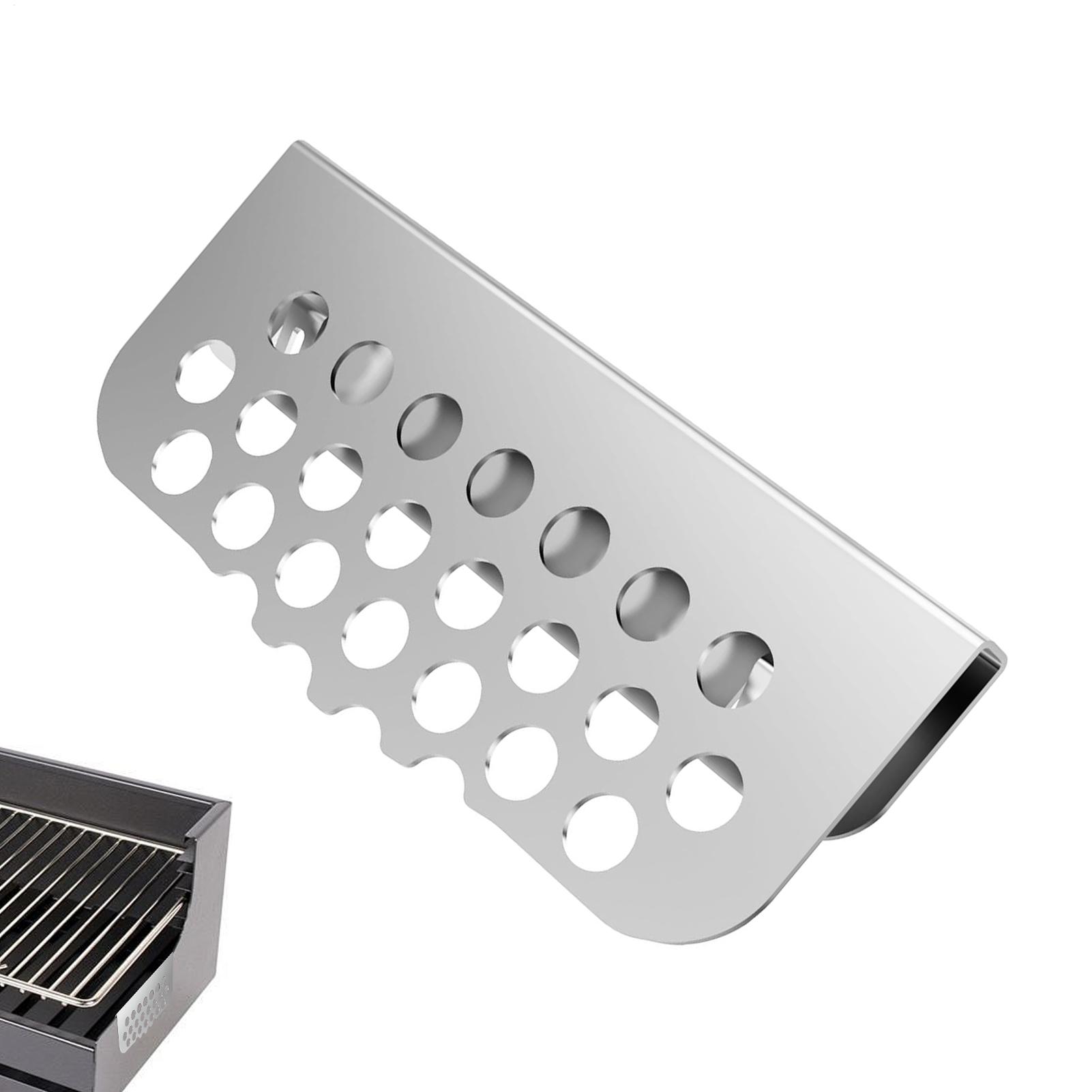 Grilling Grease Gate Blocker Stainless Steel Grease Collector Guard Hanging Type Fixed BBQ Grease Mesh Screen For Backyard Patio China Mainland