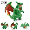 Hot Pokemon Plush Toys Rayquaza Fuse Charizard X Gyarados Plush Toys Cartoon Shiny Gyarados Peluche Dolls Kids Christmas Gifts