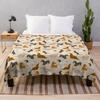 Dachshund Dog Blanket Fleece Spring/Autumn Wiener Sausage Dog Lightweight Throw Blankets for Sofa Car Bed King Queen Size