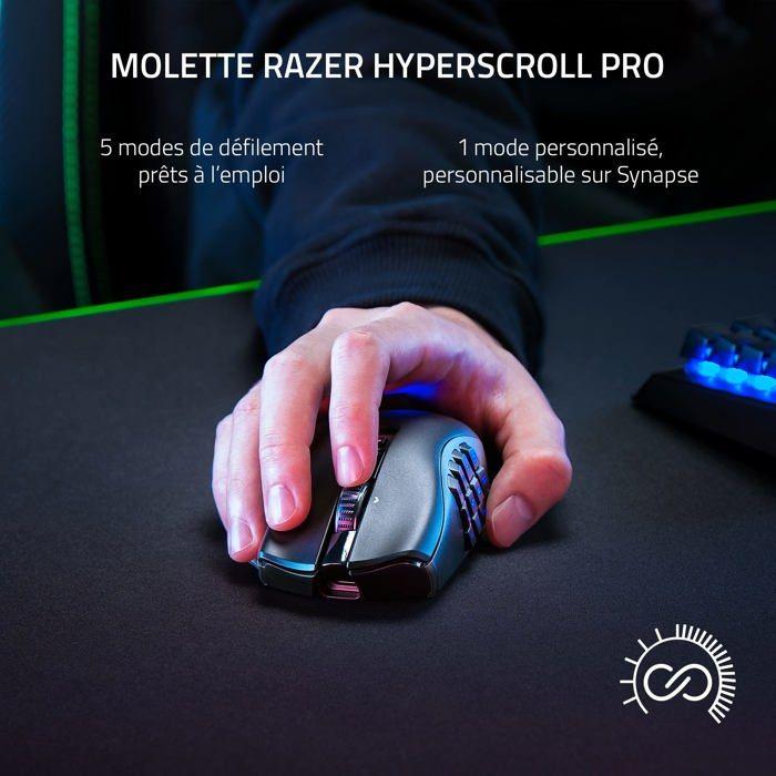 Souris Gaming - RAZER - Naga V2 Pro - Filaire - Noir - 8886419333890