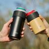 TYESO 12/18oz Stainless Steel Insulated Beer Bottle & Can Cooler  Keep Warm and Cold Vacuum Portable Anti Slip Beer Cup Covers