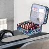 Holds 42 Bottles Nail Polish Storage Bag Removable Nail Kit Storage Carrying Case  Travel