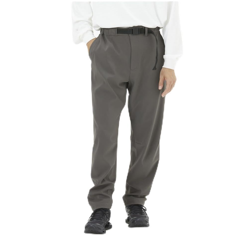 MIZUNO BUDDY Tech Shield Climbing Pants, Windproof and Stretch, Men s Ash Black, Size L