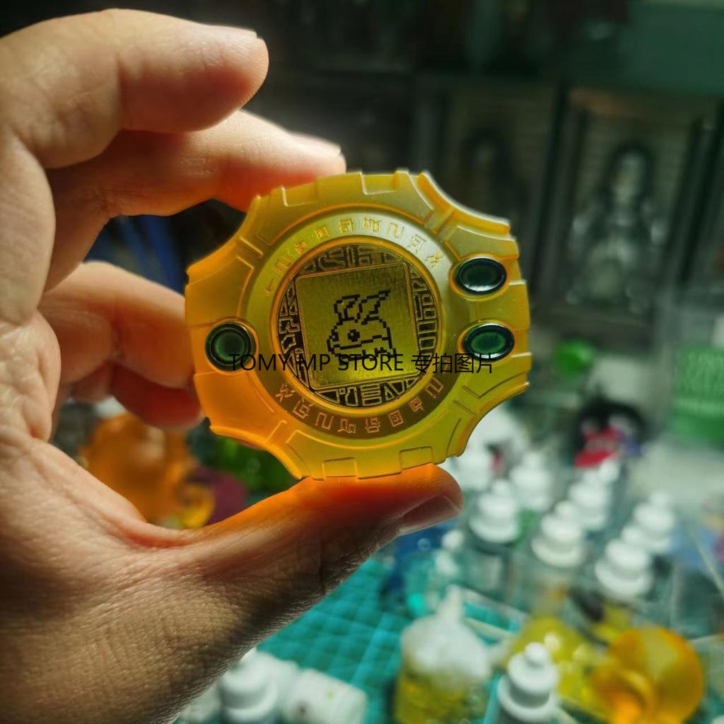 Digimon Digivice Agumon Garurumon Agumon Garurumon Mochimon Greymon Evolver Transparent Soft Glue Figure Model Toys