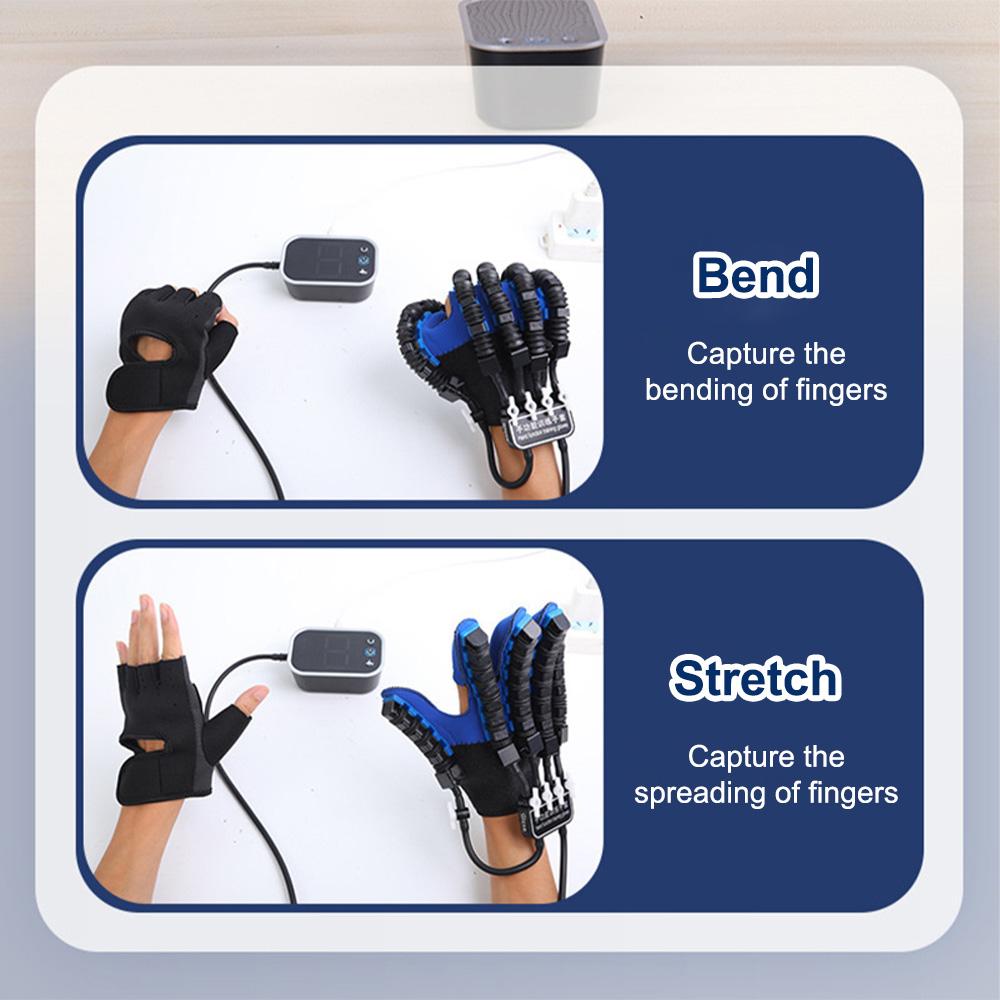 Finger Rehabilitation Exerciser Robot Gloves Stroke Hemiplegia Cerebral Infarction Training Equipment Therapy