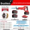 Delixi Cordless Brushless Reciprocating Saw with Lithium Battery for Outdoor Use