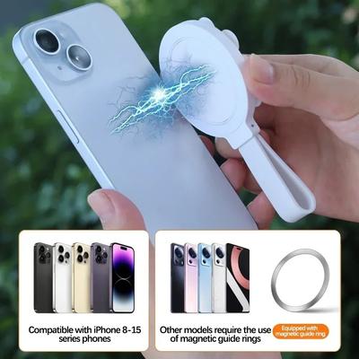 Multifunctional Magnetic Universal Holder Multicolored Suitable For Magsafe iPhone With Silicone Suction Holder Mount Mirror