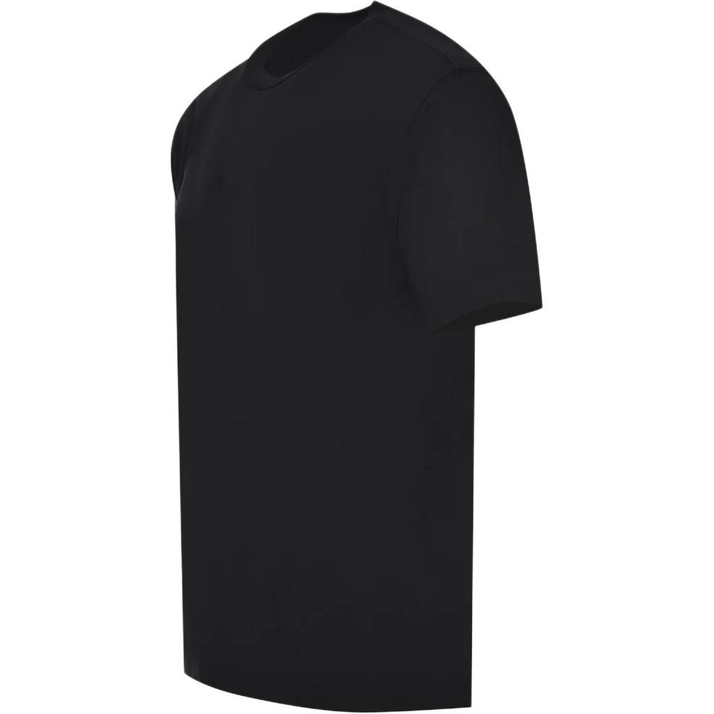 Stone Island Ss25 Solid Color Crew Neck Short Sleeve T-Shirt Men Tops Black K1S152100025S0050V0029