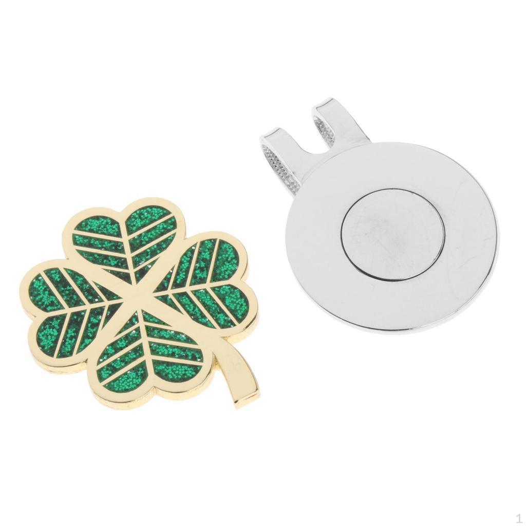 Golf Ball Marker Accessories Metal Mark Hat Clip for Ladies