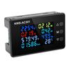 Volt Amp Meter 0 to 100A 50 to 300V Color LCD Display Multifunction Power Energy Monitor for Industry Home