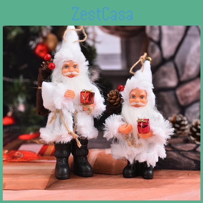 Timeless Design Santa Claus Candy Bag Ornaments For Elegant Xmas Tree Decor