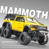 1:24 Off-road Vehicle Mammoth F150 Toy Models Alloy Diecast Sound Light Doors Opened Pull Back Shock Absorption Kids Edutainment