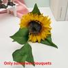 Green Simulated Sunflower Plant Bonsai For Indoor And Decoration Outdoor
