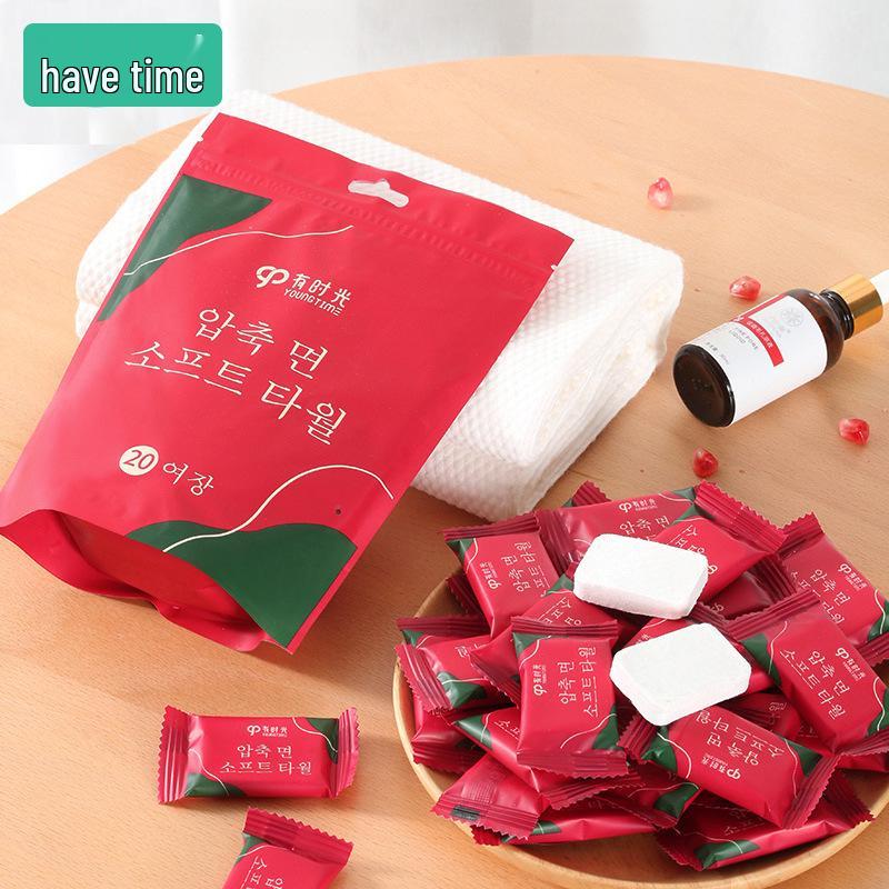 Portable Thickened Disposable Towel - Travel Essential for Face and Bath