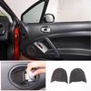 Carbon Fiber Inner Door Bowl Trim Sticker For Mitsubishi ECLIPSE 2006-2011 2PCS