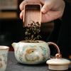 Xishi Pot, Cat Teapot, Kung Fu Teapot, Tea Maker Set, Ru Kiln, One Person Drinking, Women's Ceramic Home Use
