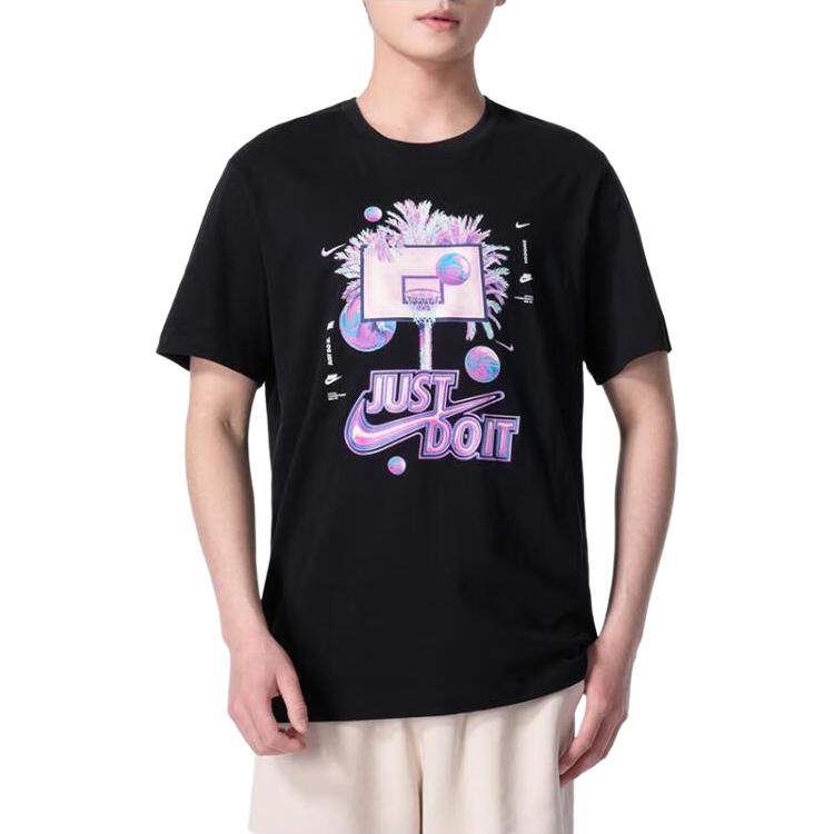 New Nike T Shirts Men's Black FV8411-010