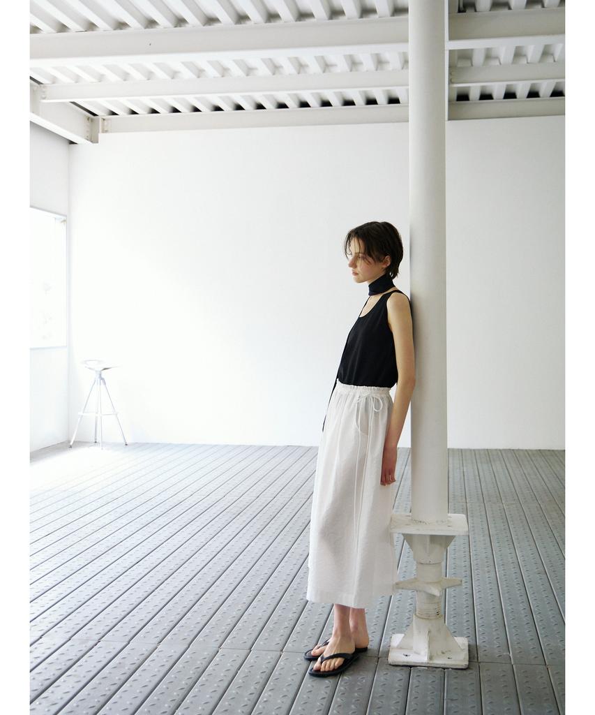 Ninnis Breeze Banding Skirt (White)