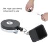 Billiards Snooker Pool Cue Chalk Holder with Belt Clip Retractable Pool Table Accessories