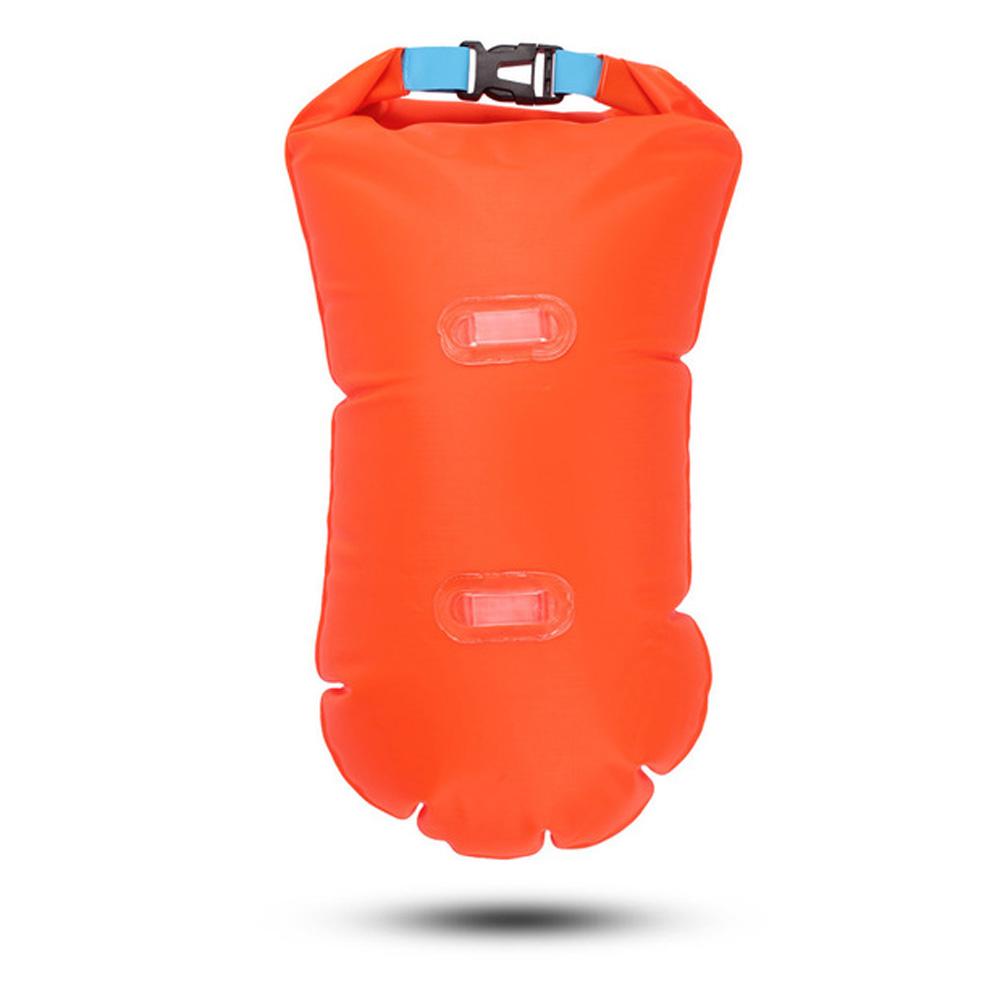 Inflatable swimming float storage bag Belted buoyancy tool Outdoor swimming emergency buoyancy device