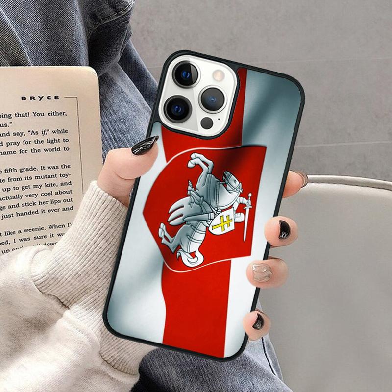 

Belarus Flag Coat of Arms Phone Case for iPhone 17 Air 16 16e 15 Plus for Apple 13 11 12 14 Pro Max Cover coque Shell iPhone 13