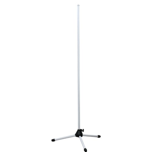 Kikutani Lightweight Straight Microphone Stand, White, MS-100EYW