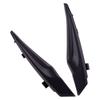 1 Pair Car Front Windshield Wrap Wiper Corner Trim Cover 53823-02140 53824-02140 Fit for Toyota Corolla 2014- Black Plastic