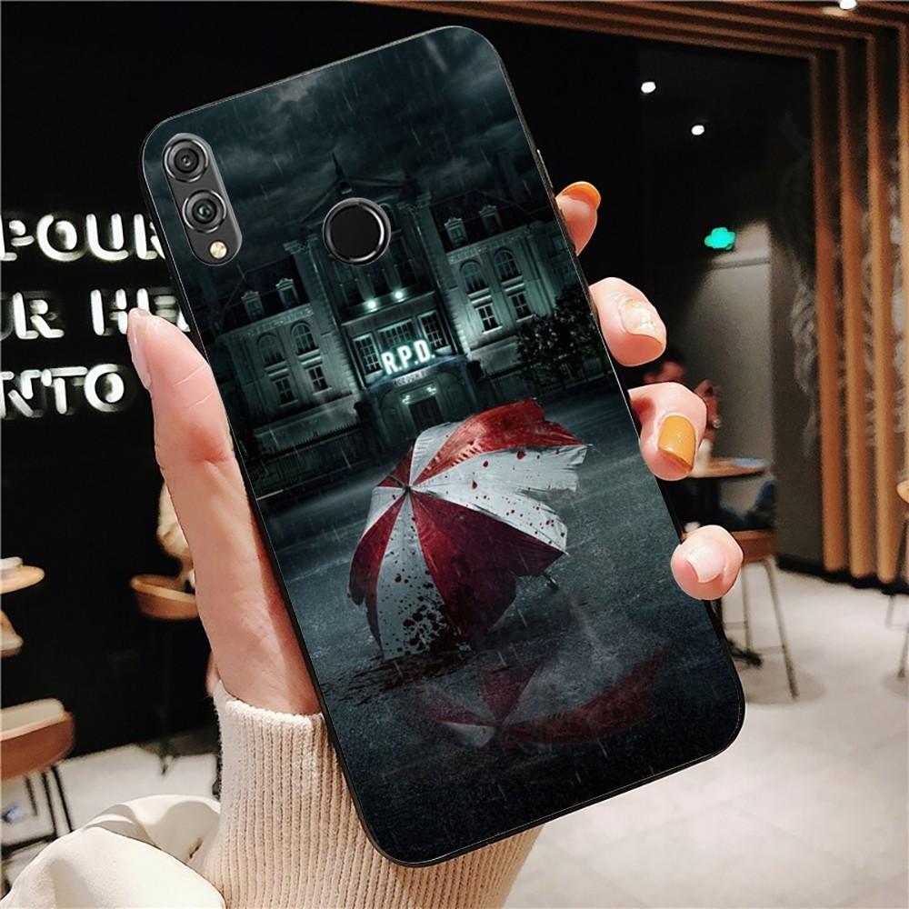 Umbrella Corporation Phone Case For Huawei Honor 10 lite 9 20 7A 9X 30 50 60 70 pro plus Soft Silicone Cover