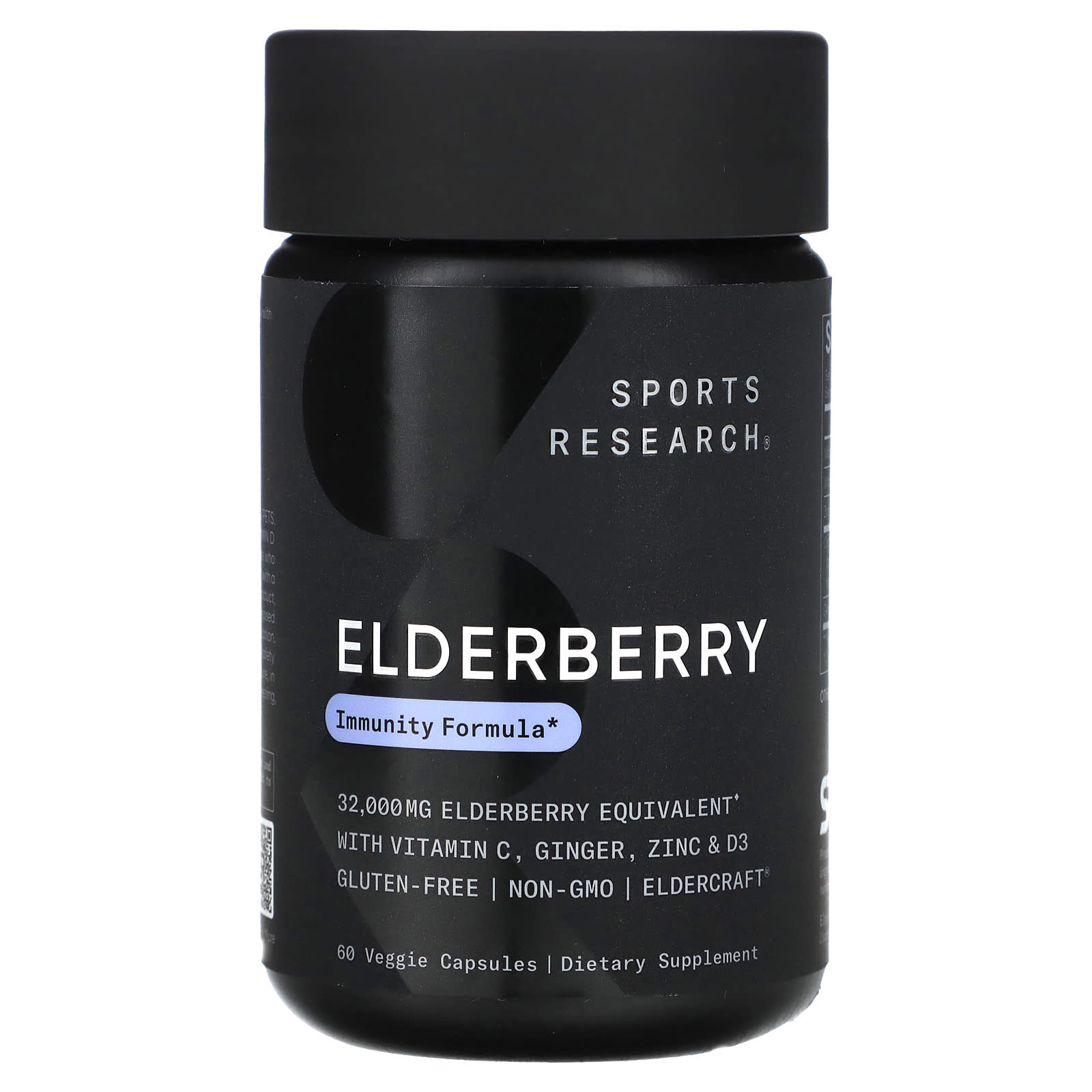 

Elderberry, Veggie Capsules 60